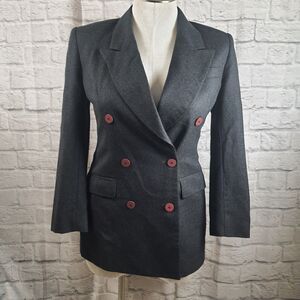VTG Jones New York Blazer Jacket Womens Size 8 Suit Sport Coat Made USA
